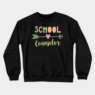 School Counselor Gift Idea Crewneck Sweatshirt